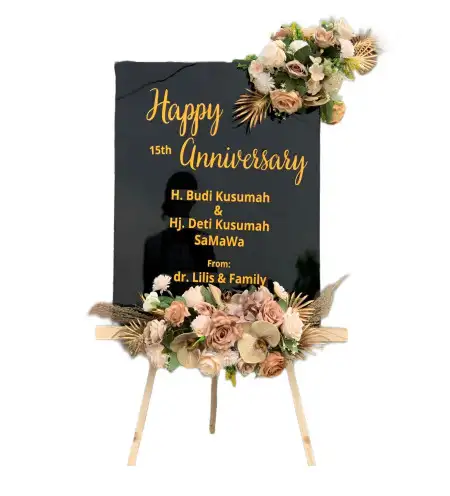 Papan Bunga Akrilik Sinabun